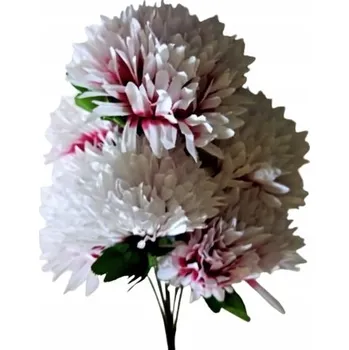 umělá květina KYTICE KYTIČKA VĚTVIČKY UMĚLÉ CHRYZANTÉMY 9KS