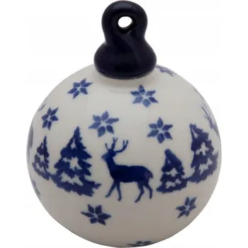 Vánoční dekorace Vánoční Koule KULA SOBÍ Ceramika Artystyczna Bolesławiec dek 1931