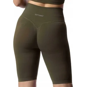 Dámské spodní prádlo Kraťasy bikery SPAIO Flex Innergy sport fitness běh push-up khaki XS