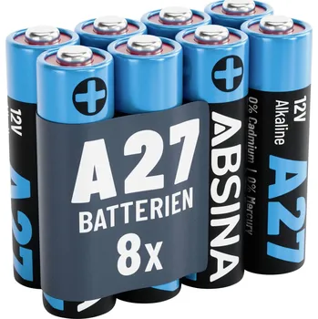 Článková baterie Absina speciální typ baterie 27 A alkalicko-manganová 12 V 28 8 ks