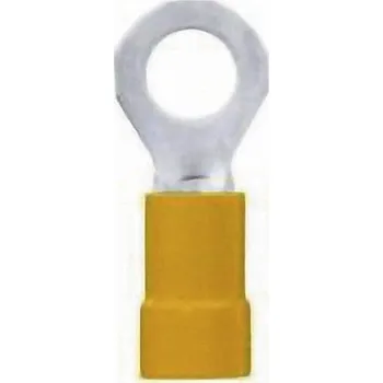 Kabelové oko LAPP 63104060 kulaté kabelové oko Průřez (max.)=1.50 mm² částečná izolace červená 100 ks