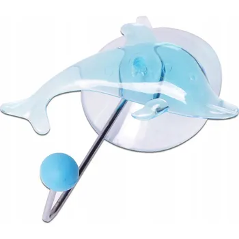 Věšák Háček s přísavkou Besser modrý