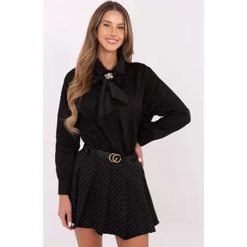 Dámská košile Košile DHJ KS 9236.92P černá jedna velikost