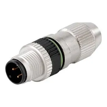 Weidmüller SAIS-4-IDC M12 SMALL neupravený zástrčkový konektor pro senzory - aktory, 1781550001, piny: 4, 1 ks