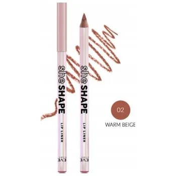 Přípravek na rty REVERS SHE SHAPE Konturovací tužka na rty 02 Warm Beige (Teplá Béžová)