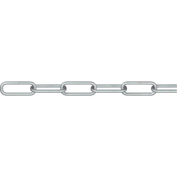 Tažné lano dörner plus helmer 171888 řetěz z kruhové oceli stříbrná ocel galvanizováno zinkem 30 m