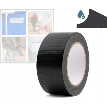 Lepicí páska OPRAVNÁ páska z vyztužené tkaniny ČERNÁ IP67 48 mm x 50 m Duct Tape