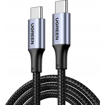 Datový kabel Ugreen L528 Kabel USB-C na USB-C 100W 3m Šedý PD 3.0 PPS Rychlé Nabíjení