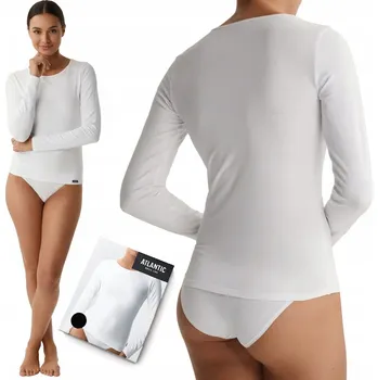 Dámské tričko DÁMSKÉ TRIČKO Atlantic BLV-200 Druhá Kůže Dlouhý Rukáv - M