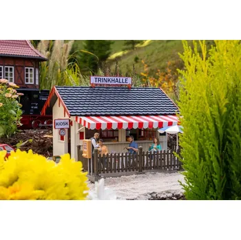 Modelová železnice Občerstvení se zahrádkou G - Faller Pola 331111 (Zahradní železnice)