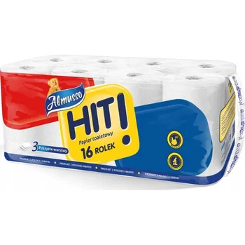 Toaletní papíry Toaletní papír Almusso HIT 3 vrstvy 1 6 Ks