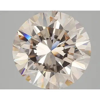 Drahý kámen Přírodní hnědý diamant 4.29 ct Light Pinkish Brown VVS2 brusu Kulatý briliant s GIA certifikátem XR8DDMP8N