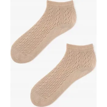 Pánské ponožky MARILYN DÁMSKÉ AŽUROVÉ KOTNÍKOVÉ PONOŽKY PONOŽKY FORTE 64B