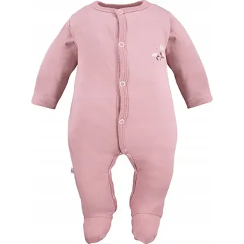 Kojenecký overall Overal overal růžové s motivem kytiček, velikost 56