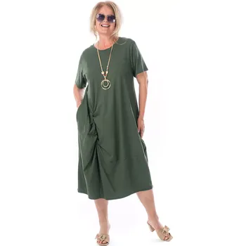 Dámské šaty Dámské šaty SCARLETT 38 Khaki