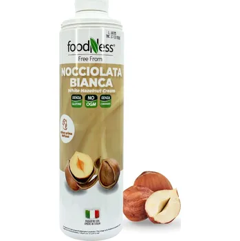 Omáčka Foodness Nocciolata Bianca profesionální bílý lískooříškový filling 1 kg