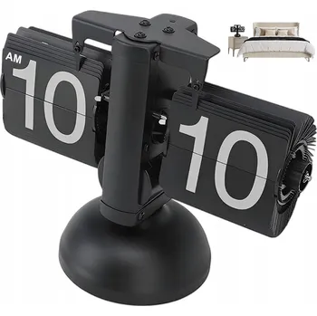 Hodiny Stolní hodiny Bedee, černé, 20 cm