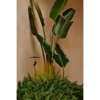 Venkovní osvětlení CLAP 1266 stojací lampa, černá 2x6W 3000K 38st. se stínítkem - FARO