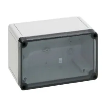 Elektroinstalační krabice Nástěnná krabice, řada: PK IP66 Polykarbonát RAL7035 180 x 110 x 90mm