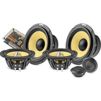 Reproduktor do auta FOCAL CAR Sada třípásmových reproduktorů 6½" / 16,5 cm ES 165 KX3E