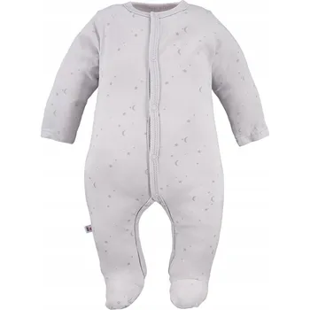 Kojenecký overall Overal šedý s motivem hvězdiček, velikost 62