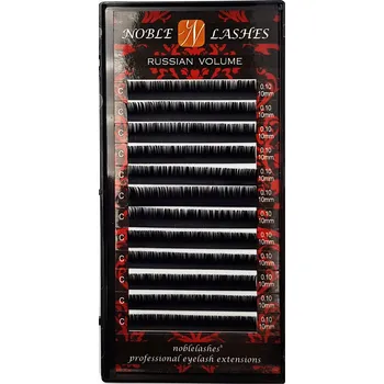 Péče o řasy a obočí Řasy Noble Lashes Russian Volume C 0,05 9 mm černé