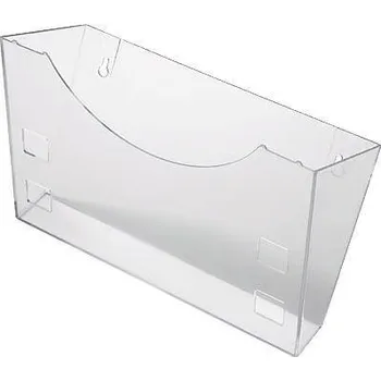 Helit glasklar H6103002 držák prospektů čiré sklo 1 ks (š x v x h) 240 x 165 x 105 mm