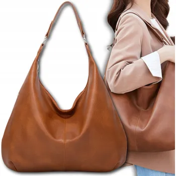 Kabelka EdiBazzar kabelka eko kůže hnědá