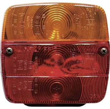 Přívěs k motorovému vozidlu IWH zadní světla přívěsu šroubové připojení blinkr, brzdové světlo, zadní světla vzadu, vlevo, vpravo 12 V, 24 V