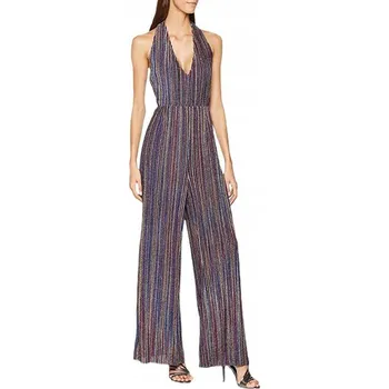 Dámské spodní prádlo A0163 GLAMOROUS__MN6 KOMBINÉZA S LESKLÝMI PRUHY__M