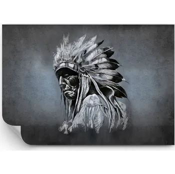 Fototapeta FOTOTAPETA Indián TAPETA NA ZEĎ DO LOŽNICE OBÝVÁKU 100x70 cm