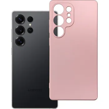 Náhradní kryt pro mobilní telefon Kryt Metallic Case Samsung Galaxy S25 Ultra Pink