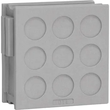 Icotek DT 4 9.5 mm, elastomer, šedá, 1 ks