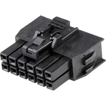 Elektrický konektor Molex zásuvkový konektor na kabel 12, rozteč 2.5 mm, 1053081212, 1 ks Bag
