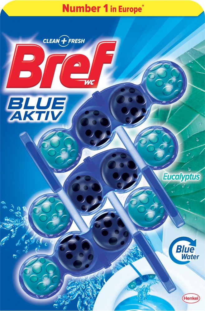 17 Recenzí Bref Blue Aktiv WC blok 3x 50 g - Zbozi.cz
