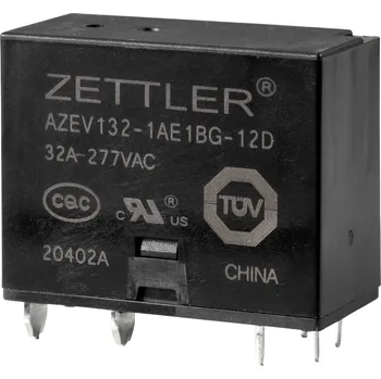 Zettler Electronics, AZEV132-1AE1BG-12D napájecí relé, 277 V/AC, 32 A, 1 ks