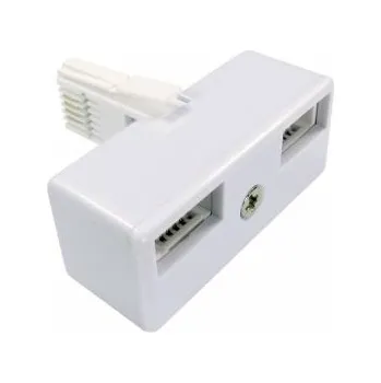 Adaptér, Bílá 1 BT Plug, 2 BT Socket ks v balení RS PRO, číslo modelu: BT