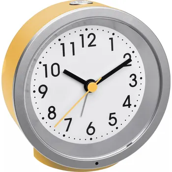 Budík TFA Dostmann 60.1034.07 Quartz budík sluneční žlutá časů buzení 1