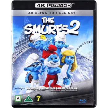 Blu-ray film Smurfs 2 Blu-ray disk