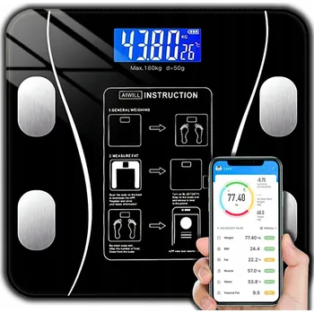 Osobní váha Osobní váha Blow SMART ČERNÁ 5180