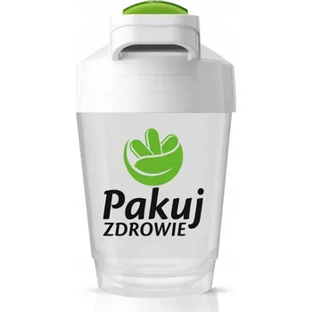 Shaker Pakuj ZDROWIE Shaker Premium 400 ml bílý – Nepropustný inovativní šejkr!