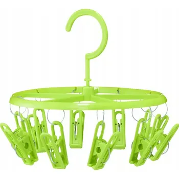 Věšák Věšák s kolíčky Afra zelený 10 kolíčků JOTTA