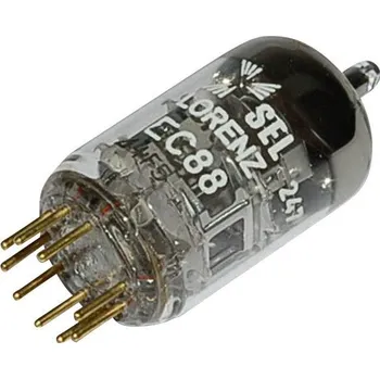 Elektronka BTB Vertrieb EC 88 elektronka trioda 175 V 13 mA Pólů: 9 Typ patice: Noval Množství 1 ks