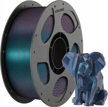 Filament Filament Anycubic PLA Galaxy Blue 1kg OPALIZUJÍCÍ BROKATOVÝ