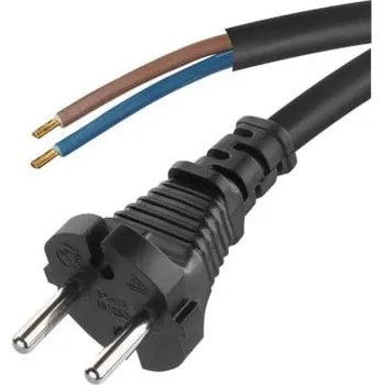 elektrický kabel Kabel flexo guma 2x1,5mm, černá, 3m S03330