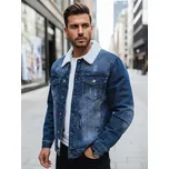 Dstreet Originální modrá přechodná džínová bunda