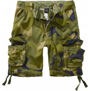 Pánské kraťasy Pánské kraťasy kapsáče maskáčový Brandit Urban Legend - Swedish Camo XXL