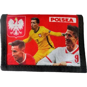 Peněženka Dětská peněženka na suchý zip POLSKO Národní tým