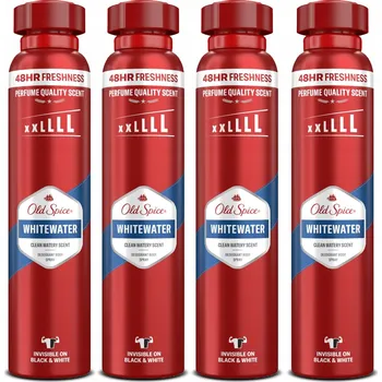 Sada Old Spice Whitewater Deodorant ve spreji pro muže 250 ml 48 h x 4