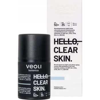 Pleťový krém Pleťový krém Veoli Botanica Hello Clear Skin denní SPF 50 50 ml